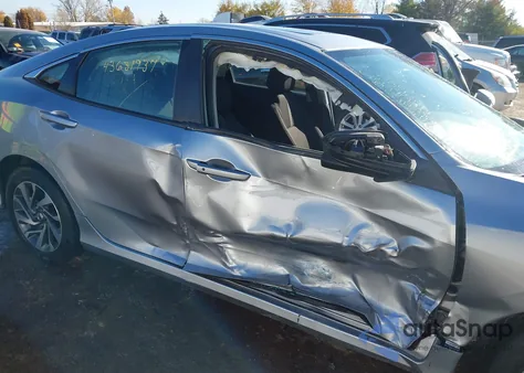 2017 Honda Civic Ex z USA, uszkodzony, nr VIN 19XFC2F78HE036006